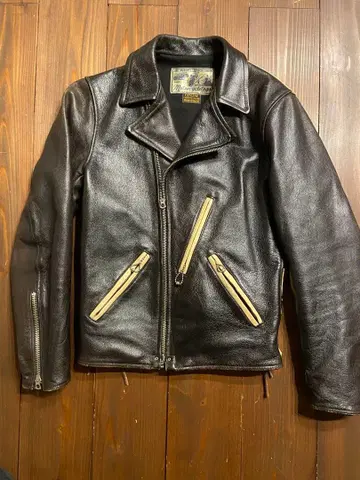 Joe Mccoy 가죽 라이더스 자켓 바이커 로카빌리