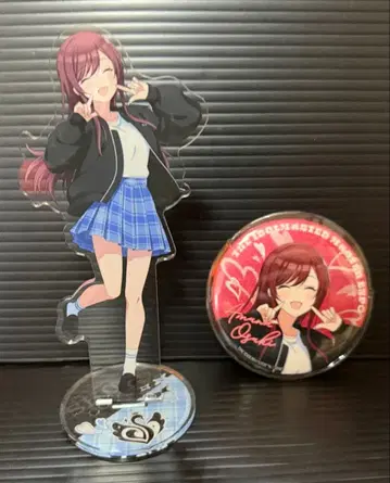 오사키 아나 아크릴 스탠드 + 배지 아이돌 마스터 EXPO