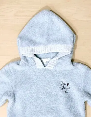 [ 새상품급 ] JILLSTUART 니트 원피스 룸웨어 후드 부착 블루