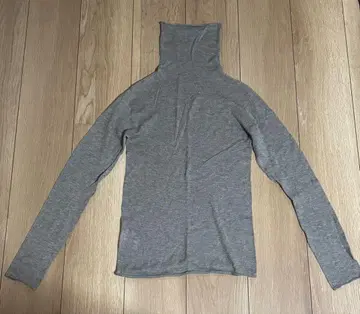 [새상품급] evam eva vie 코튼 터틀넥 그레이