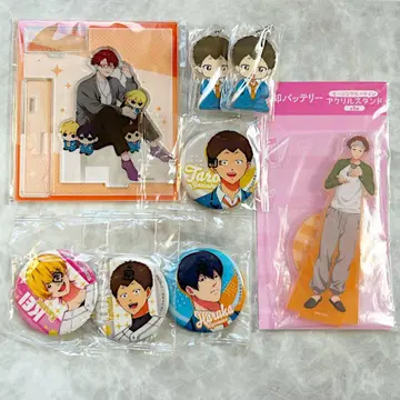 망각 배터리 아크릴 스탠드 캔뱃지 아크릴 키링