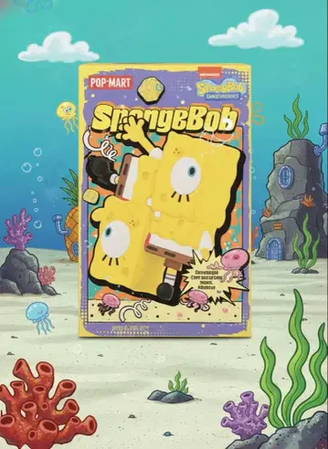 [정품] POP MART 스펀지밥 피규어