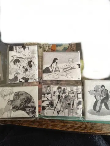 블루피리어드 복권 ART Collection 캔버스 마그넷 5종 세트