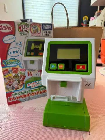 타카라토미 말하는 바코드 계산대 역할 놀이