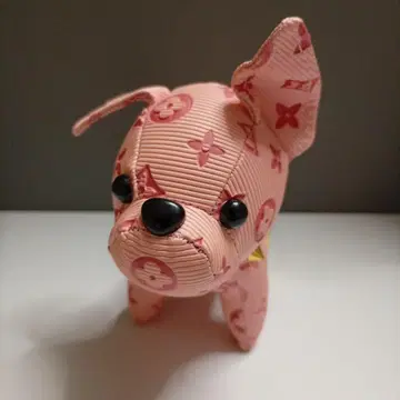 강아지 봉제 인형 백참