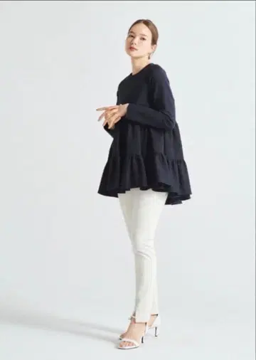 yori 누쿠누쿠 티어드 블라우스