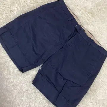 ARMANI JEANS 하프 팬츠 네이비 USA34 캐주얼 돌려입기