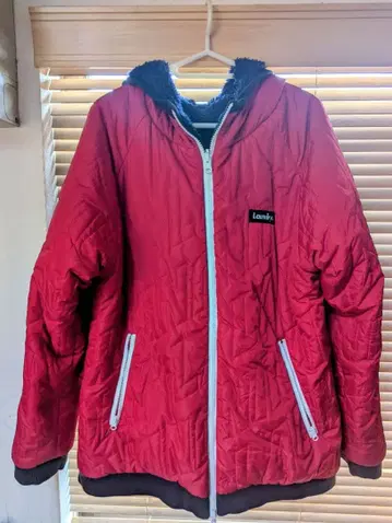 Laundry 리버서블 다운 자켓 빨강/파랑