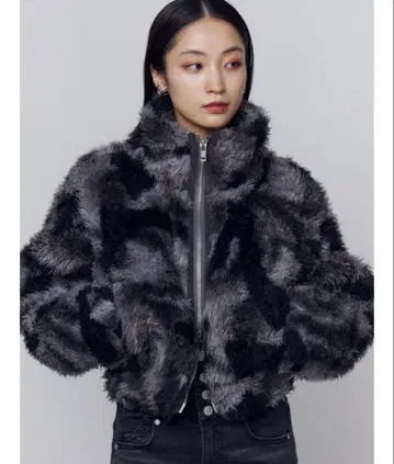 EMODA 싱글 미니 보아 블루종