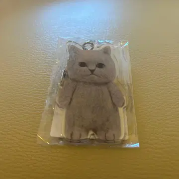 생활의 즐거움전 SLEEPY SHEEP 고양이 키링