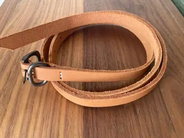 Hand&Scheme 내추럴 가죽 tail 벨트