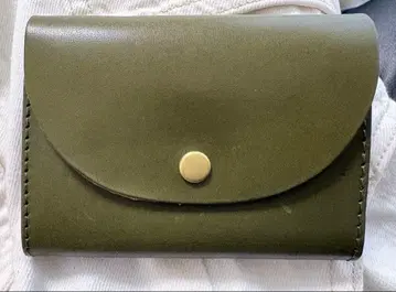 도치기 가죽 미니 지갑