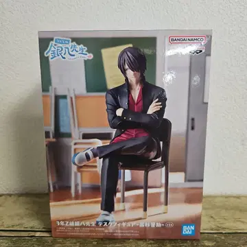 미개봉 새상품 3년 Z반 긴파치 선생님 데스크 피규어 타카스기 신스케