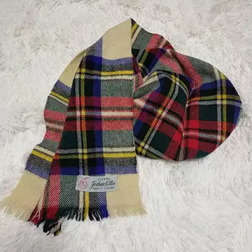 새상품급 조슈아 에리스 머플러 Joshua Ellis 체크 울