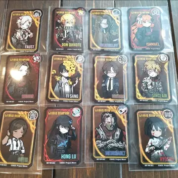 림버스 컴퍼니 LIMBUS COMPANY 애니메이트 특전 인격 편성풍 씰