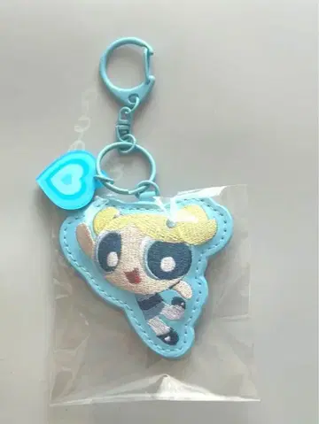 자수 키링 버블 파워퍼프걸스