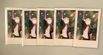 이레이스 실사 폴라로이드풍 트레이딩 카드 유스케 라이브 5장 묶음 판매