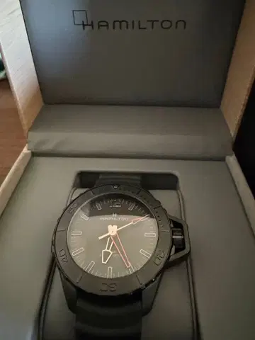 해밀턴 카키 네이비 오픈 워터