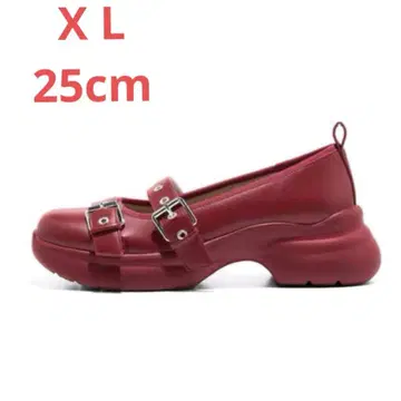 [ GU ] rokh 로크 멜리 제인 슈즈 빨간색 XL