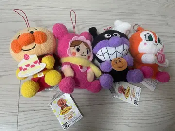 호빵맨 코로후와 봉제 인형 4체 세트