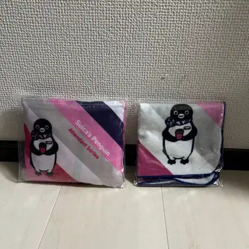 Suica 펭귄 어텐던트 에코백 핸드 타월