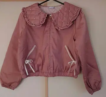 axes femme POETIQUE 펄 퀼팅 블루종 PK