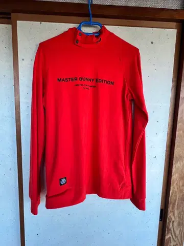 MASTER BUNNY EDITION 오렌지 셔츠