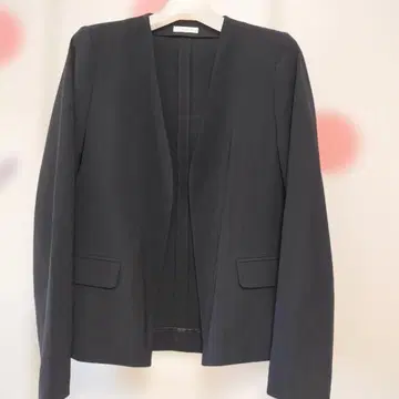 [새상품] FRAY I.D 노카라 자켓 블랙 0사이즈