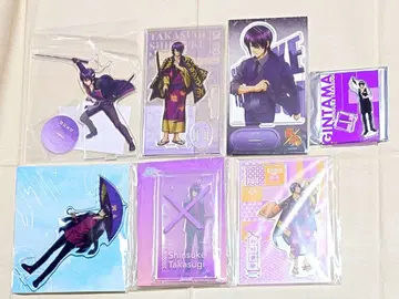 은혼 타카스기 신스케 아크릴 스탠드 7개 세트