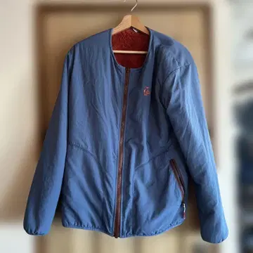 CHUMS 리버서블 다운 자켓