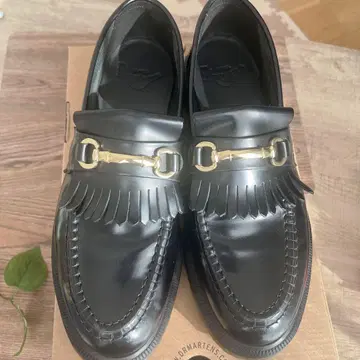 ADRIAN SNAFFLE 블랙 로퍼 UK9