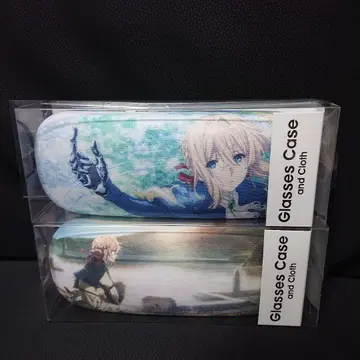 바이올렛 에버가든 안경 케이스 크로스 포함 2종 세트