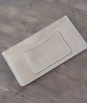 지폐 지갑, 통장 지갑, 컴팩트 케이스 도치기 새들 레더 핸드메이드 9