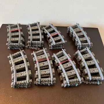 레고 곡선 커브 레일 묶음 판매 32개