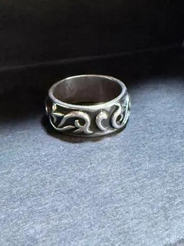 실버 아라베스크 반지