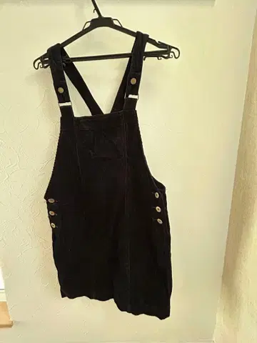 여성용 살로펫 블랙 코듀로이