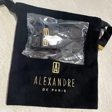 ALEXANDRE DE PARIS 리본 헤어 클립