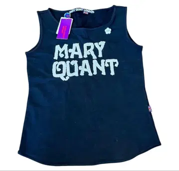 마리콴트 스팽글 로고 탱크탑 M 미사용