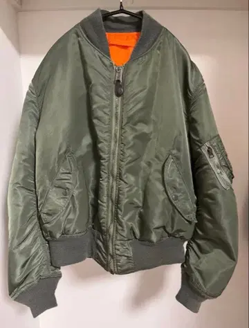 80's ALPHA INDUSTRIES MA-1 X-LARGE USA제