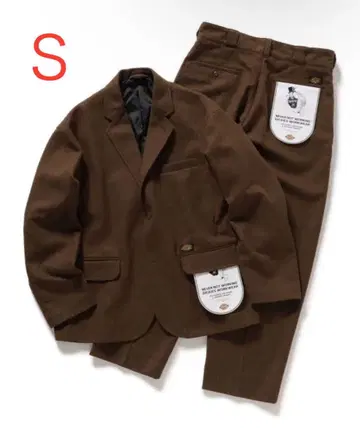 Dickies x TRIPSTER 슈트 브라운 FW25 S 사이즈