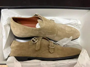 DOUCAL'S 스웨이드 더블 몽크 신발 42