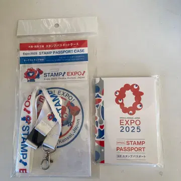 박람회 공식 스탬프 여권 여권 케이스 미야쿠미야쿠 미사용 새상품
