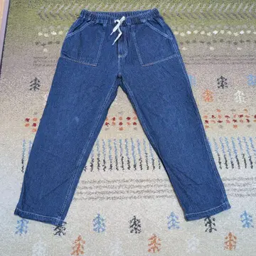 DC 다크 네이비 데님 이지 팬츠 워크 팬츠