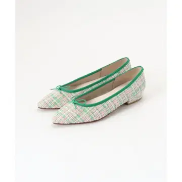루탈론 포인트 트위드 발레 슈즈 24