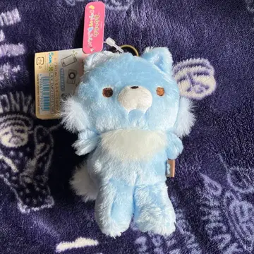 리락쿠마 아오이 늑대 봉제 인형 키링