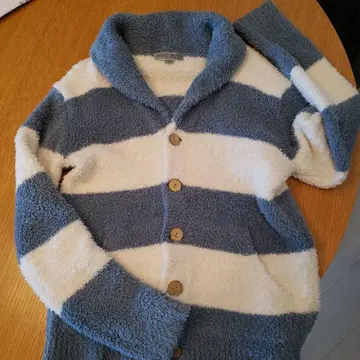 [ 1/4까지 기간 한정 가격 ] 파랑과 화이트 스트라이프 룸웨어