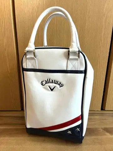 Callaway 캘러웨이 골프 핸드백 화이트 네이비 별