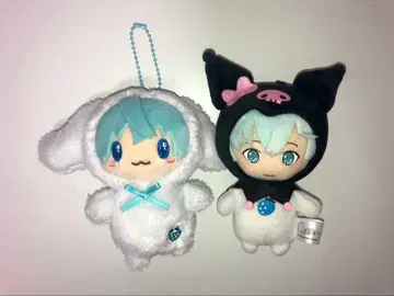스토푸리 코론 군 산리오 봉제 인형 2체 세트