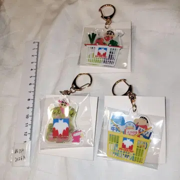 짱구는 못말려(크레용 신짱) 아크릴 키링 3개 세트