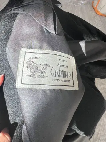특별 가격! men's 캐시미어 100% 코트 새상품급